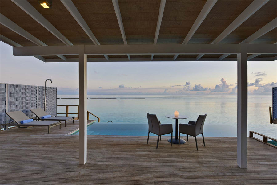 库拉玛蒂 - 桑迪水上泳池别墅图片4 - Kuramathi Resort Maldives Thundi Water Villa with Pool Photo 4