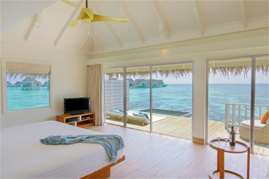 中央格兰德 - 豪华水上别墅 图片3 - Machchafushi Resort&Spa Maldives Sunrise/Sunset Overwater Villa Photo 3