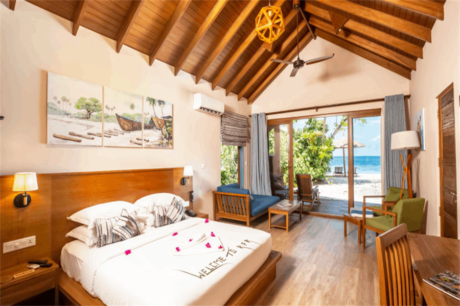 瑞提法鲁 - 豪华双卧沙滩套房图片4 - Reethi Faru Resort Deluxe Two Bedroom Beach Suits Photo 4