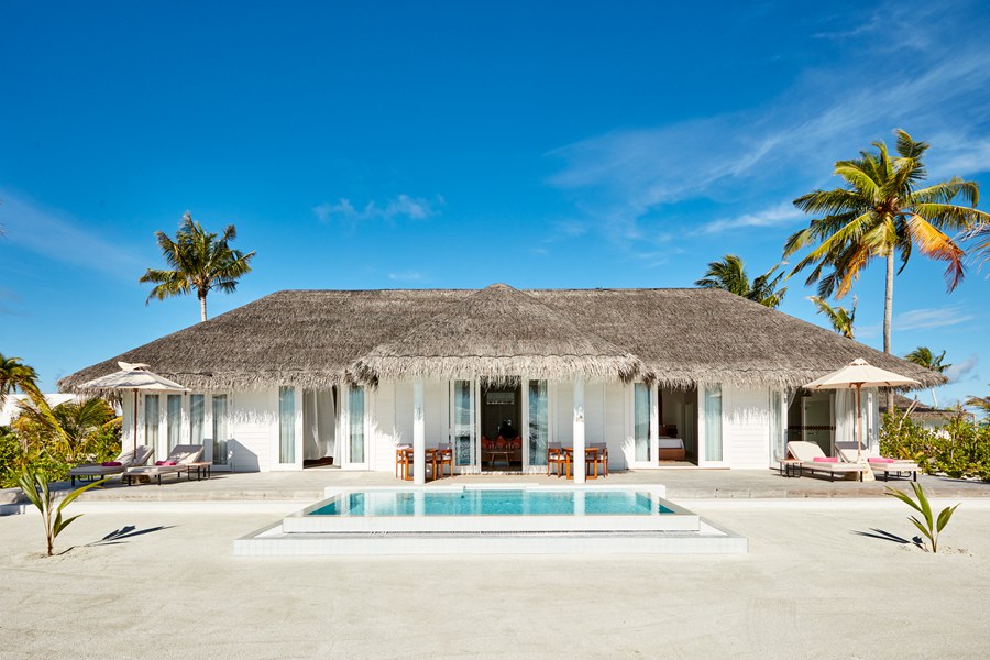伊露薇丽 - 海滩双卧泳池住宅图片3 - Sun Siyam Iru Veli Two Bedroom Beach Residence with Pool Photo 3