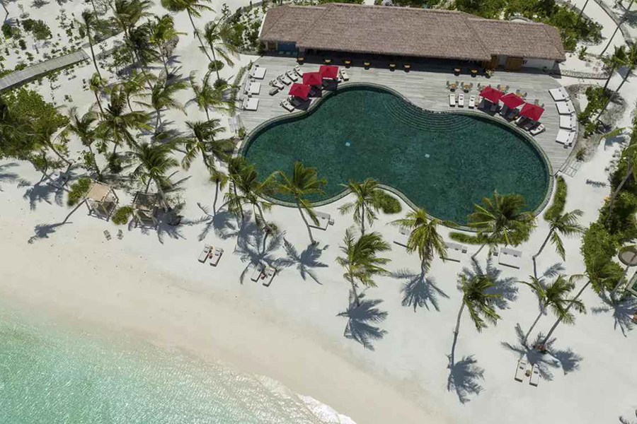 巴塞罗度假村 - Breeze 酒吧图片1 - Barcelo Whale Lagoon Maldives Breeze Bar Photo 1