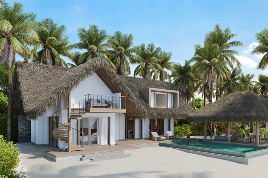 六善肯尼呼拉 - 沙滩泳池度假屋图片1 - Six Senses Kanuhura Beach Retreat With Pool Photo 1