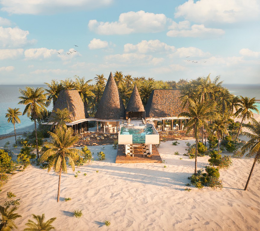 美雅富士 - Sky Lounge & Sunken Seating空中酒廊图片1 - Meyyafushi Maldives Sky Lounge & Sunken Seating Photo 1