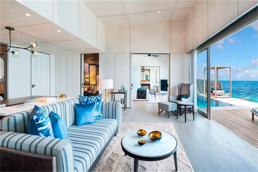 瑞吉 - 瑞吉泻湖水上泳池套房图片3 - The St. Regis Maldives Vommuli Resort Lagoon Overwater St. Regis Suite with Pool Photo 3