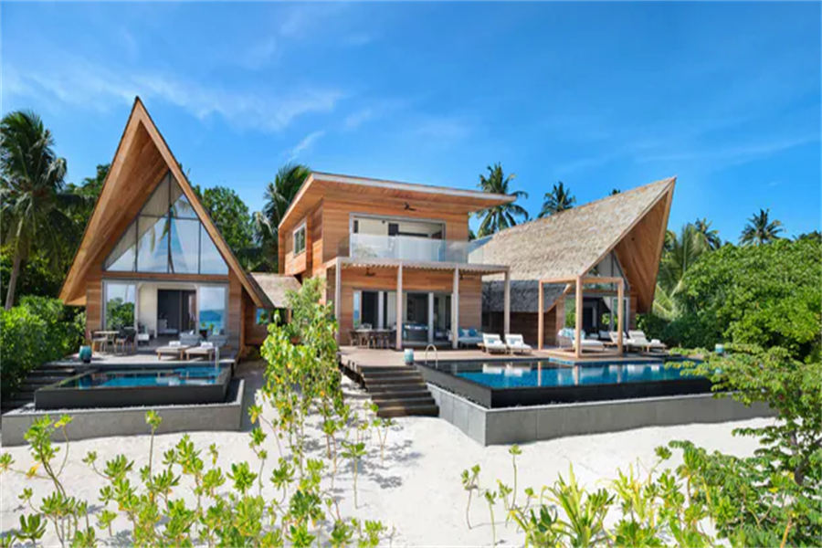 瑞吉 - 卡洛琳艾斯特庄园(三卧)图片1 - The St. Regis Maldives Vommuli Resort Caroline Astor Estate Photo 1
