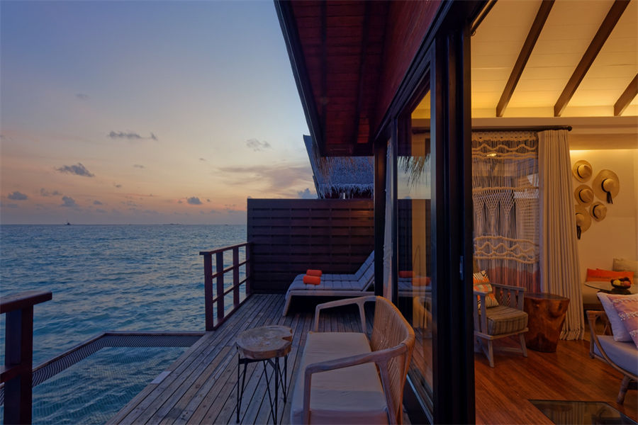 君乐 - 泻湖水上别墅 图片3 - Grand Park Kodhipparu Maldives Lagoon Water Villa Photo 3