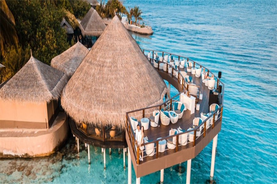瓦度 - 水上酒吧图片1 - Adaaran Prestige Vadoo lsland Resort Kandholi Bar Photo 1