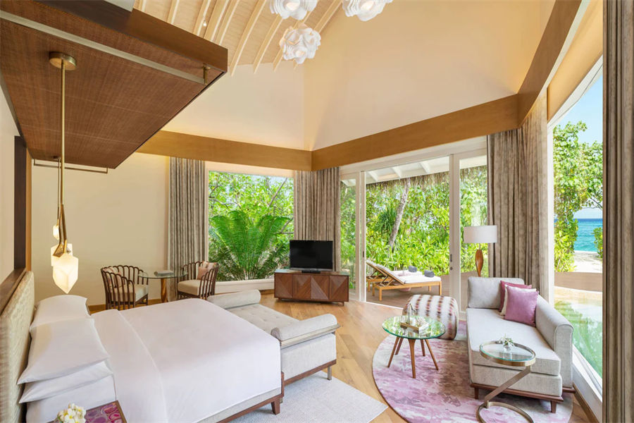 JW万豪 - 日出沙滩泳池别墅图片3 -  JW Marriott Maldives Resort & Spa Sunrise Beach Pool Villa Photo 3