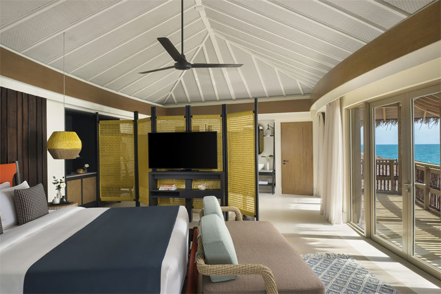 洲际 - 三卧室水上住宅图片4 - InterContinental Maldives Maamunagau Three Bedroom Overwater Residence Photo 4