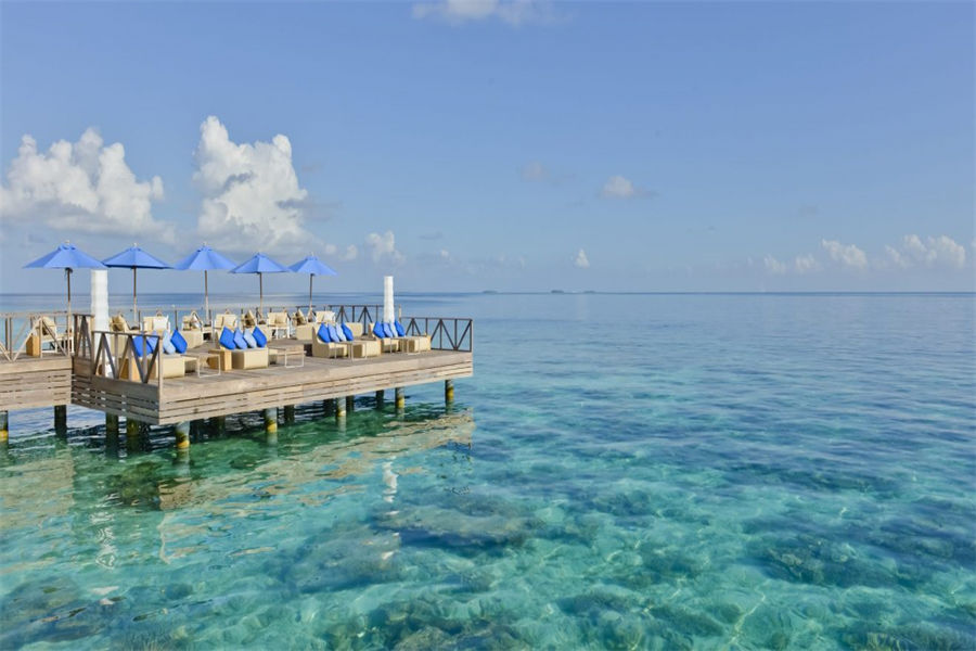 芙花芬 - 日落甲板酒吧图片3 -  Huvafen Fushi Spa Resort Maldives Raw Sunset Deck Photo 3