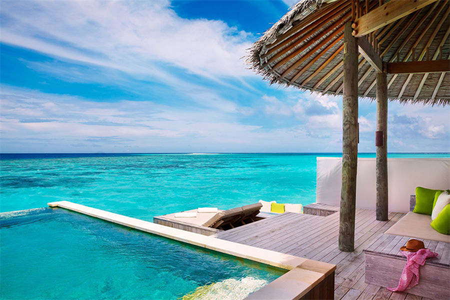六善拉姆 - 拉姆水上泳池别墅图片2 - Six Senses Latitude Laamu Laamu Water Villa with Pool Photo 2