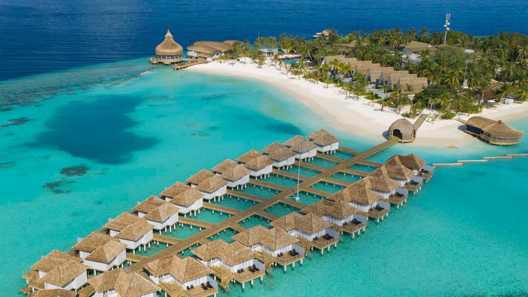 奥瑞格马富士瓦鲁度假村图片1 - Outrigger Maldives Maafushivaru Resort Resort Photo 1