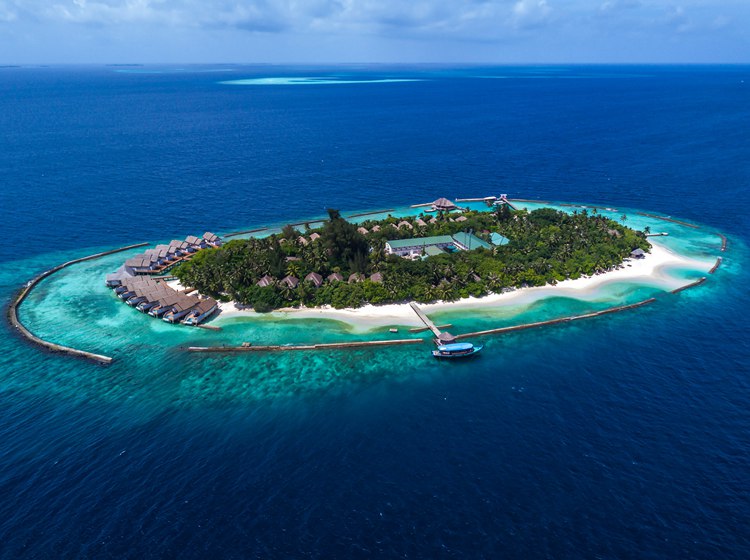 库达拉马尔代夫度假村全景 - NH Maldives Kuda Rah Resort Maldives Resort