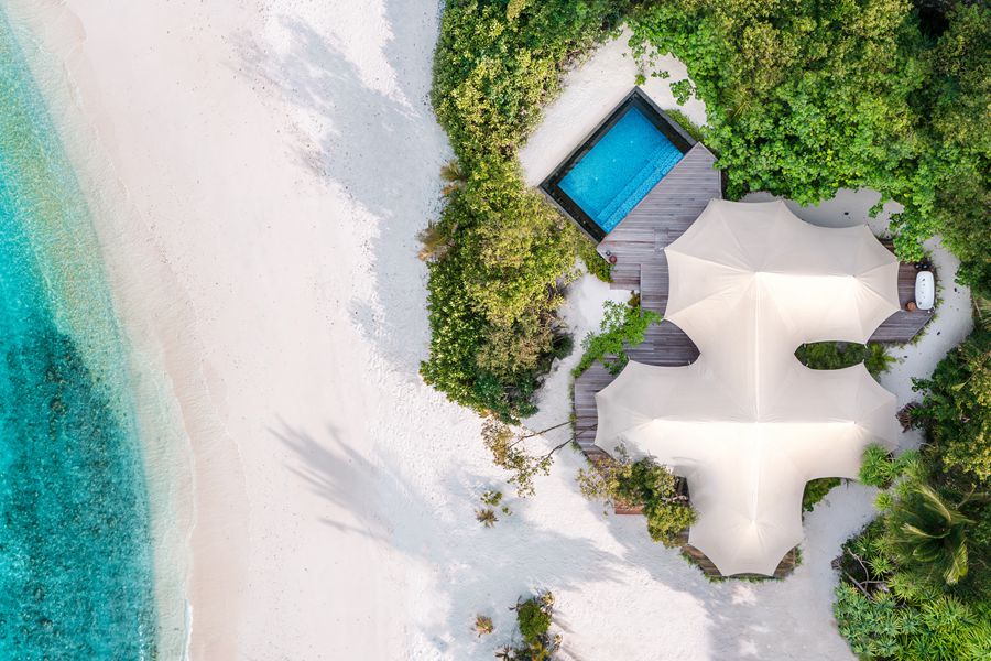 斯茹芬富士 - 丛林/沙滩帐篷别墅 图片1 - Sirru Fen Fushi-Private Lagoon Resort  Tented Jungle Villa Photo 1