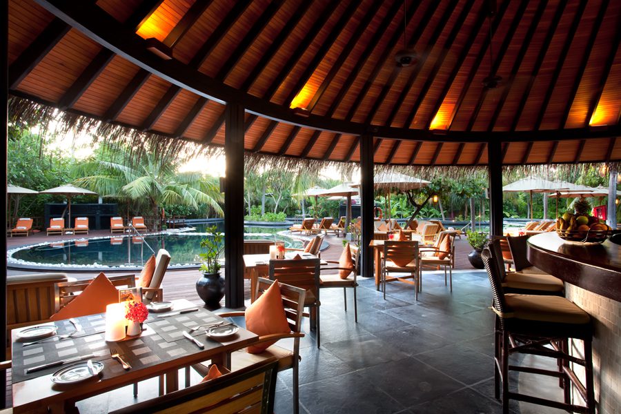 伊露富士（伊露） - 家庭泳池餐吧图片3 - Sun Siyam Iru Fushi Fluid Bar Photo 3