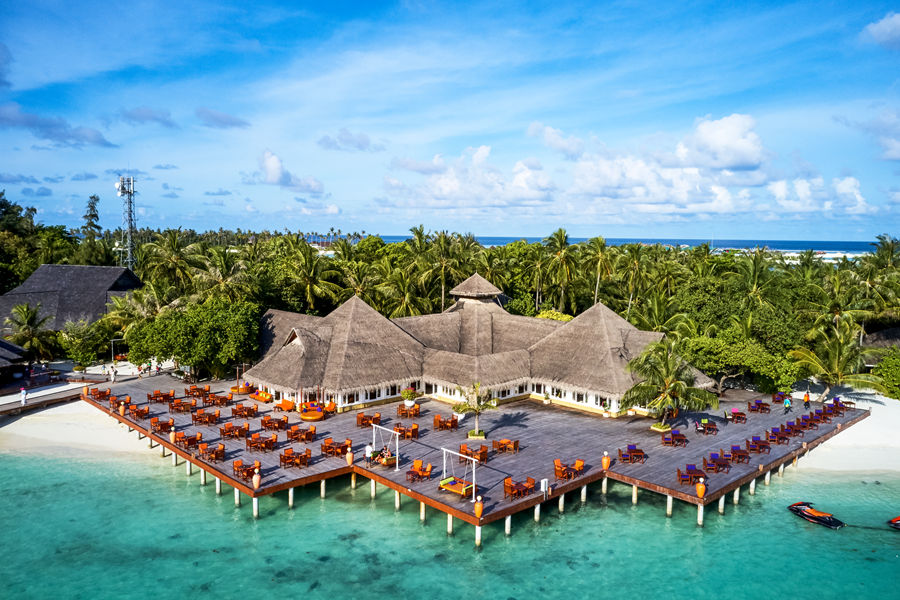 双鱼 - 泄湖酒吧（主岛）图片1 - Sun Siyam Olhuveli Lagoon Bar Photo 1