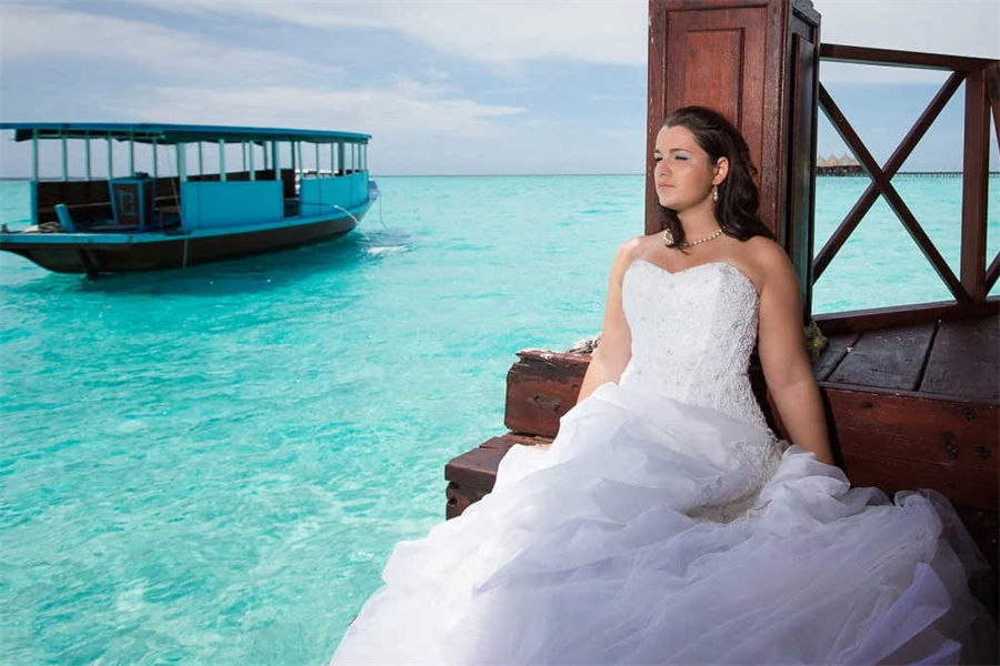 安嘎嘎岛 - 婚礼图片2 - Angaga Island Resort Weddings Photo 2