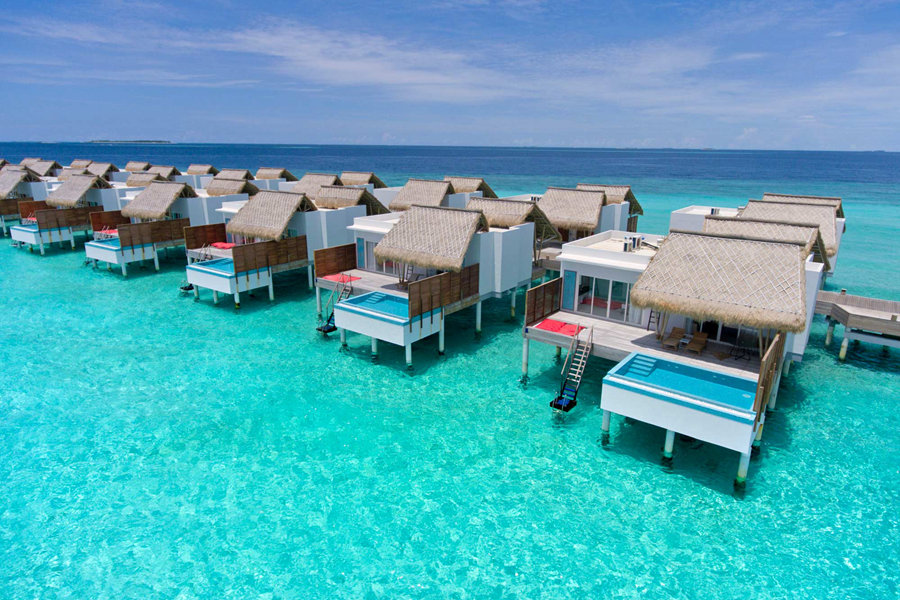 翡翠法斯曼度 - 水上泳池别墅图片1 - Emerald Maldives Resort & Spa  Water Villa with Pool Photo 1