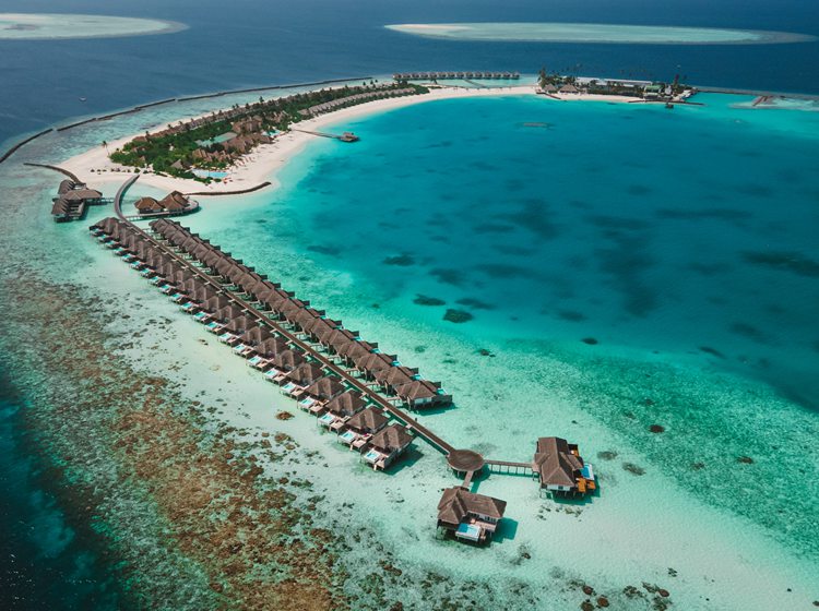 伊露薇丽马尔代夫度假村全景 - Sun Siyam Iru Veli Maldives Resort