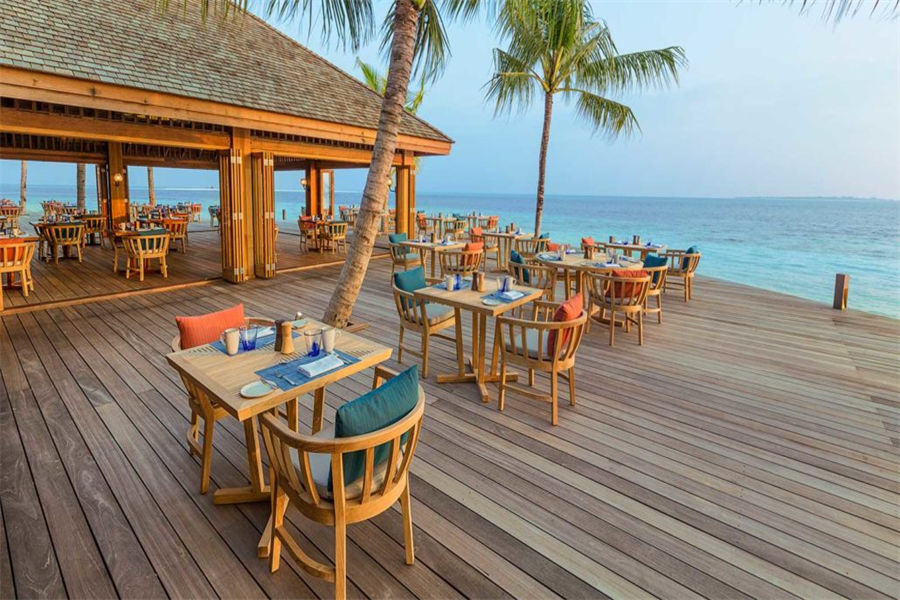 芙拉瓦丽 - 主餐厅图片3 - Hurawalhi Maldives Canneli Photo 3