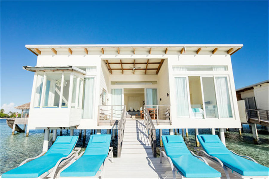 康杜玛 - 双卧水上阁图片1 - Holiday Inn Resort Kandooma Maldives  Two Bedroom Overwater Pavilion Photo 1