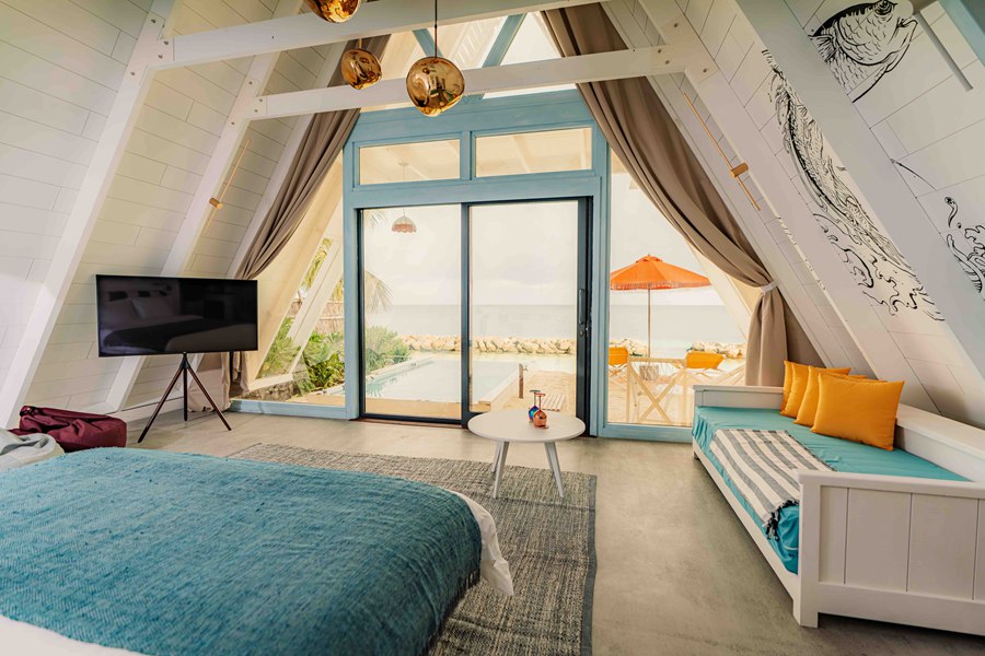 奥嘉 - 豪华哈鲁格海滩泳池别墅图片3 - Oaga Art Resort Bodu Haruge Beach Villa with Private Pool Photo 3