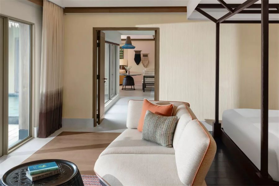 洲际 - 双卧家庭沙滩泳池别墅图片3 - InterContinental Maldives Maamunagau Two Bedroom Family Beach Villa Photo 3