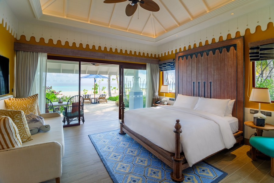 塞伊（希尔顿格芮） - 双卧家庭海滩客房图片1 - SAii Lagoon Maldives, Curio Collection by Hilton Two Bedroom Beach Villa Photo 1