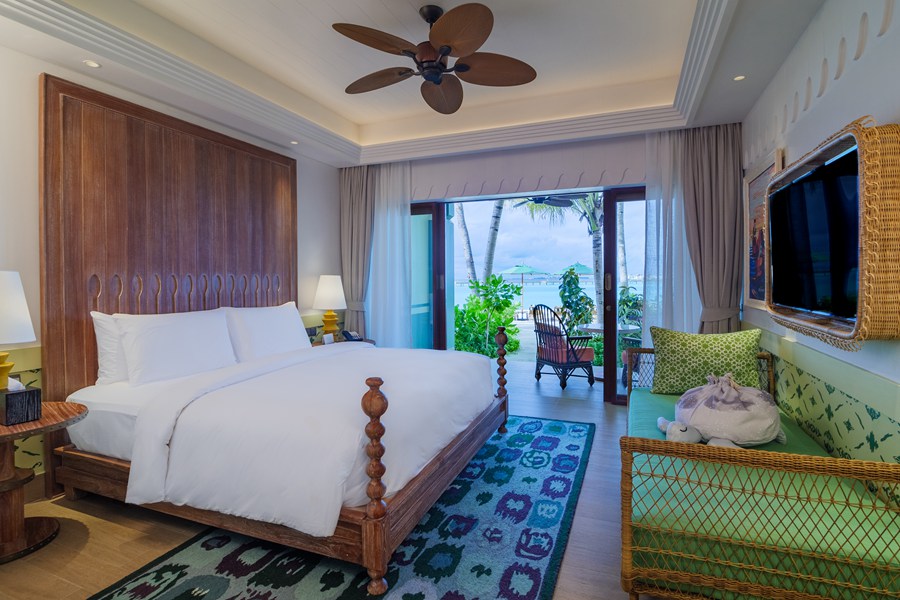 塞伊（希尔顿格芮） - 海滩客房图片1 - SAii Lagoon Maldives, Curio Collection by Hilton Beach Room Photo 1