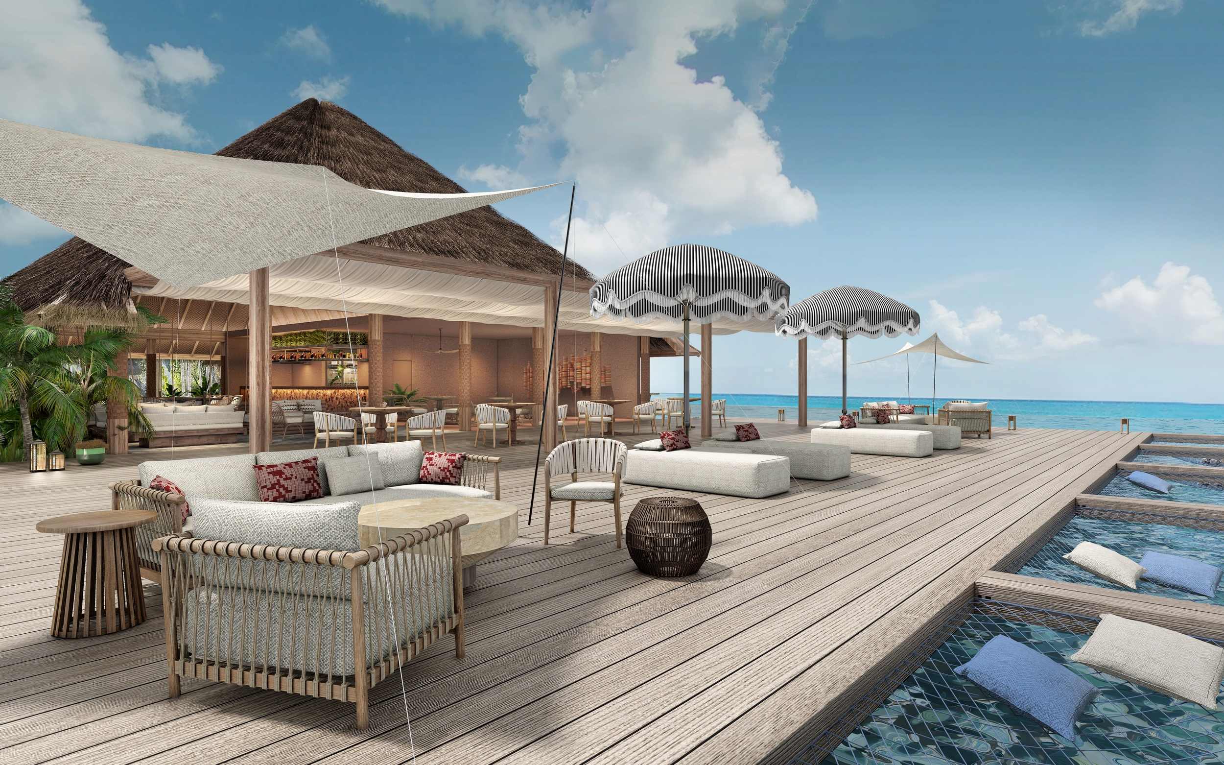 费杜岛/都喜D2 - MIDI 地中海泳池餐酒吧图片1 - DusitD2 Feydhoo Maldives MIDI Photo 1