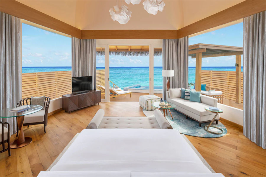 JW万豪 - 水上泳池别墅（日落）  图片3 -  JW Marriott Maldives Resort & Spa Overwater Pool Villa （Sunset） Photo 3