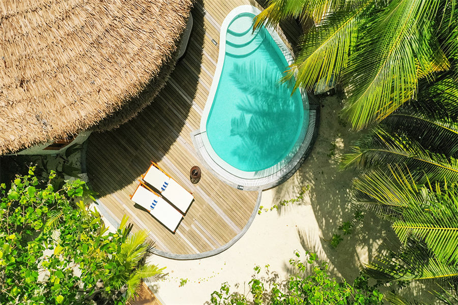 希娜蒙梦幻岛 - 沙滩泳池套房(双卧) 图片2 -  Cinnamon Dhonveli Maldives Beach Suite with Pool Photo 2