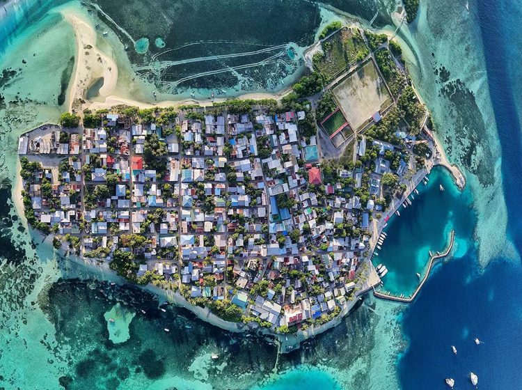 马富士居民岛度假村地图布局 - Lea Spa Hotel Maafushi Resort Map