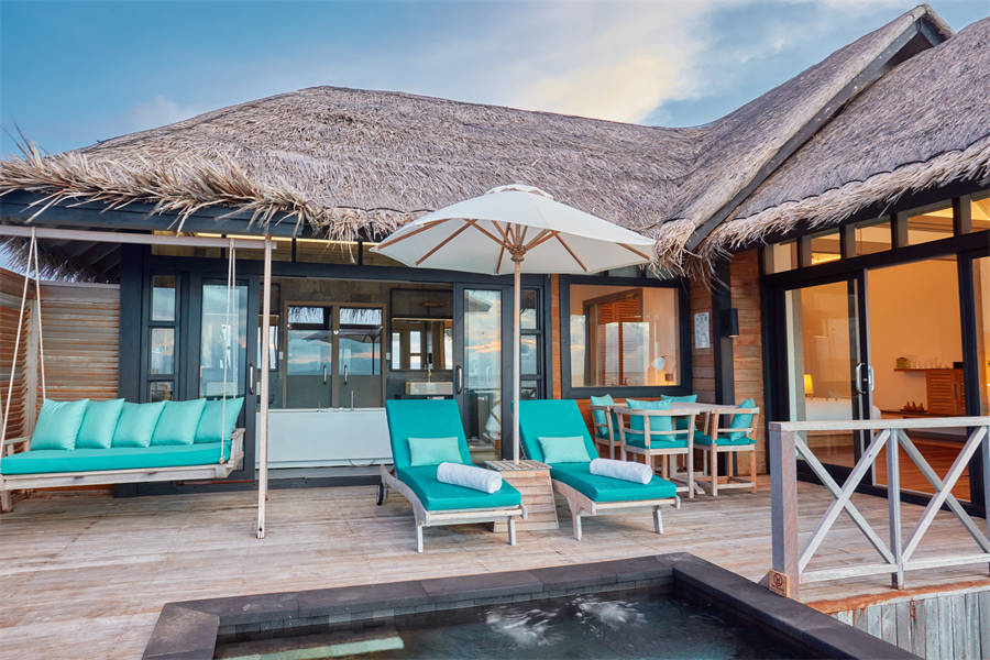 JA玛娜法鲁岛 - 日出水上泳池别墅 图片4 - JA Manafaru Sunrise Water Villa With Infinity Pool Photo 4