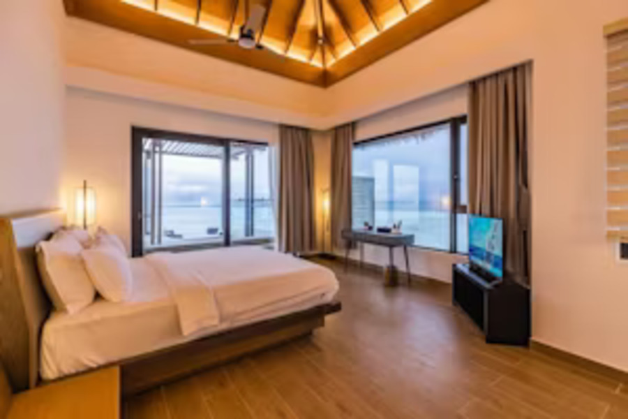 乐宜 - 双卧水上按摩泳池别墅图片2 - NOOE Maldives Kunaavashi 2 Bedroom Overwater Villa with private pool & Jacuzzi Photo 2