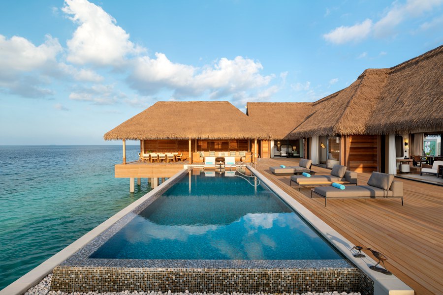 华尔道夫 - 双卧礁湖泳池别墅图片2 - Waldorf Astoria Maldives Ithaafushi  Two Bedroom Reef Villa with Pool Photo 2
