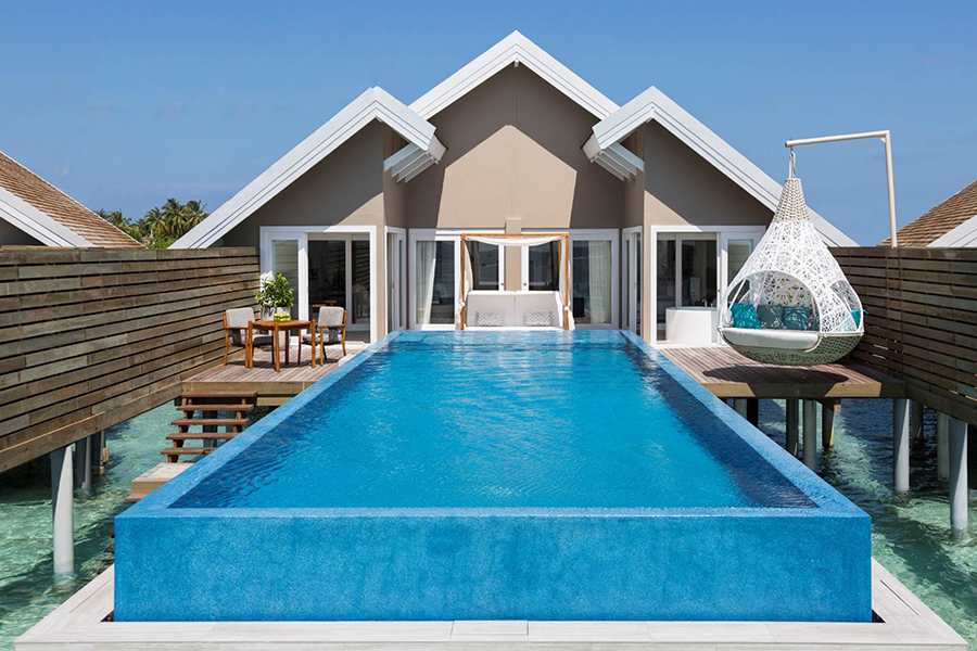 南丽世 - 魅力水上泳池别墅图片1 - LUX* South Ari Atoll,Maldives Temptation Pool Water Villa Photo 1