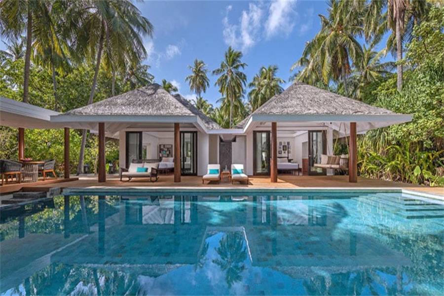 安纳塔拉吉哈瓦岛 - 家庭海滩泳池别墅图片1 - Anantara Kihavah Villas Family Beach Pool Villa Photo 1