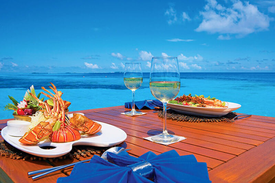 曼德芙仕 - 海滩晚餐图片3 -  Medhufushi lsland Resort Dinner On The Beach Photo 3