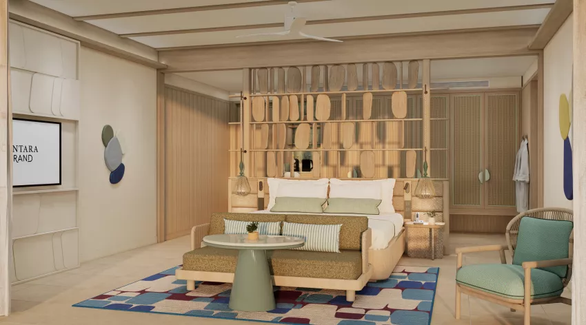 盛泰乐中央至尊 - 三卧日落水上泳池宅邸图片2 - Centara Grand Lagoon Three-Bedroom Sunset Overwater Pool Residence Photo 2