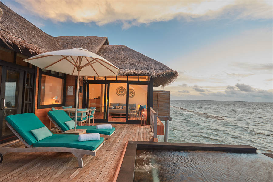 JA玛娜法鲁岛 - 日出水上泳池别墅 图片2 - JA Manafaru Sunrise Water Villa With Infinity Pool Photo 2