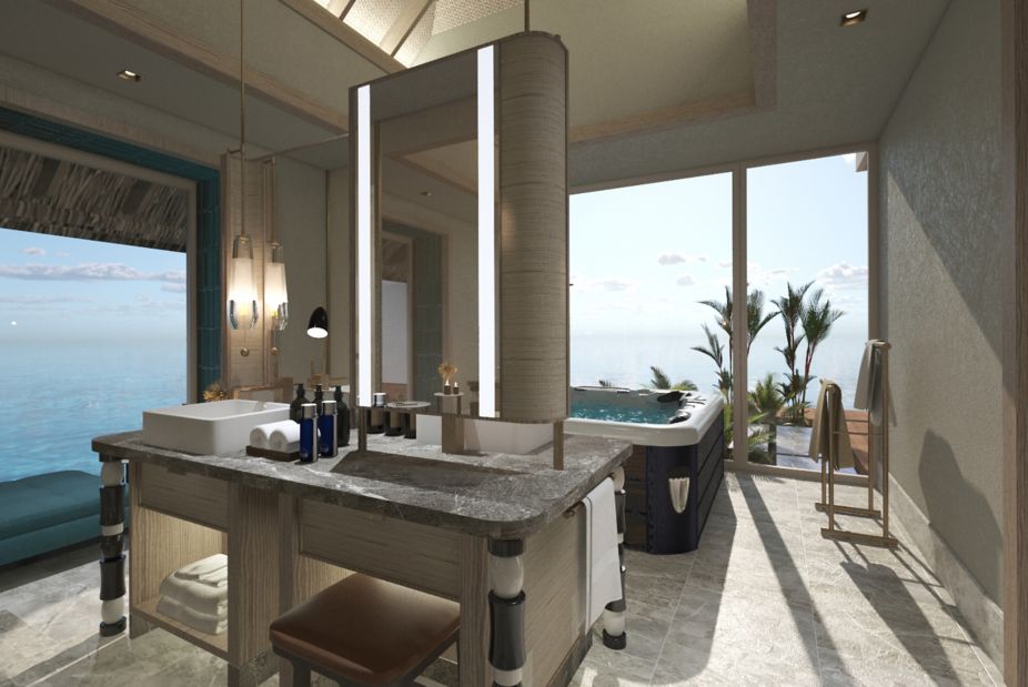 JW 万豪卡夫 - 三卧水上海洋公寓图片2 - JW Marriott Maldives Kaafu Atoll Island Resort Overwater Ocean Residence Photo 2
