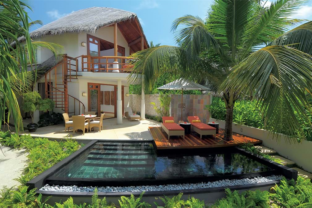 哈拉薇利 - 双层沙滩别墅（双卧）图片4 - Constance Halaveli Resort Maldives Double Storey Beach Villa Photo 4