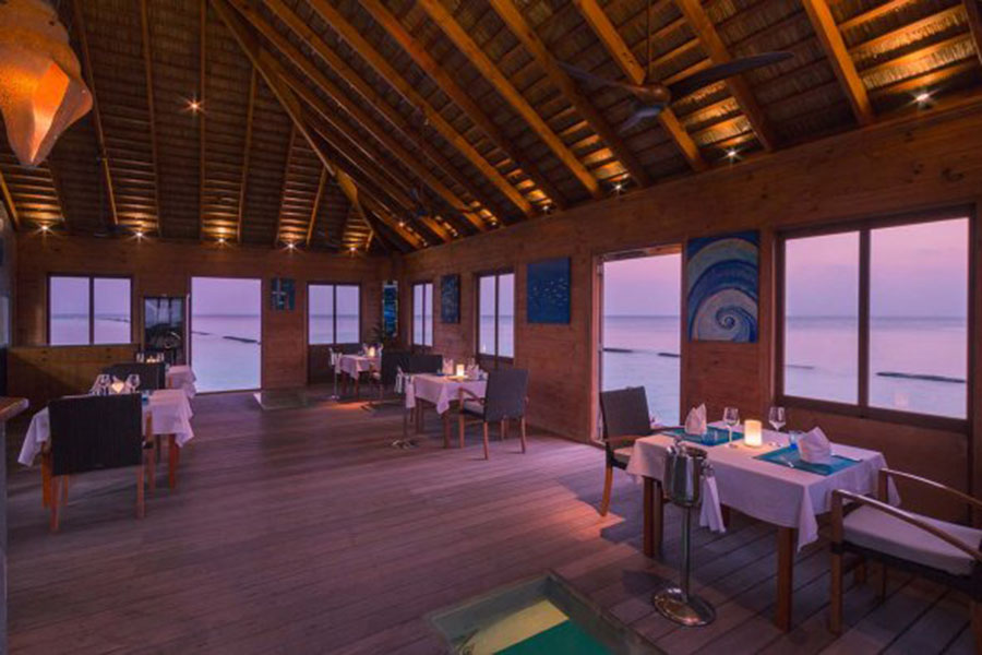 卡曼都岛 - Aqua 餐厅图片4 - Komandoo Maldives Island Resort & Spa Aqua Restaurant Photo 4