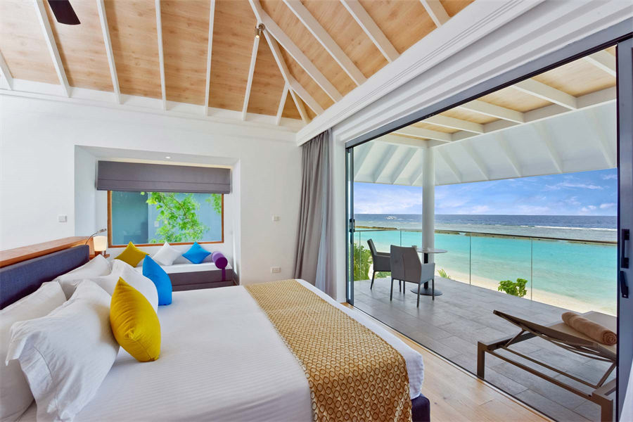 库拉玛蒂 - 双卧沙滩套房图片2 - Kuramathi Resort Maldives Two Bedroom Beach House Photo 2