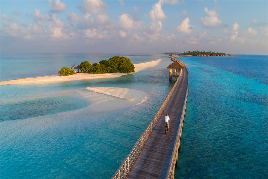 瑞喜敦D - 跨岛栈桥图片4 -  The Residence Maldives at Dhigurah The Bridge Photo 4