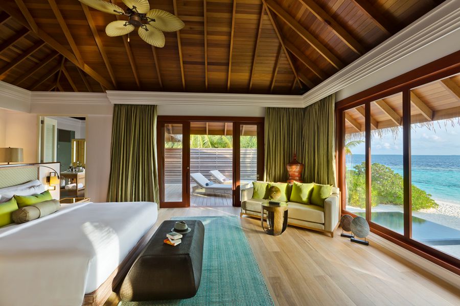 都喜天阙 - 三卧沙滩泳池住宅 图片3 - Dusit Thani Maldives Three Bedrooms Beach Pool Residence Photo 3