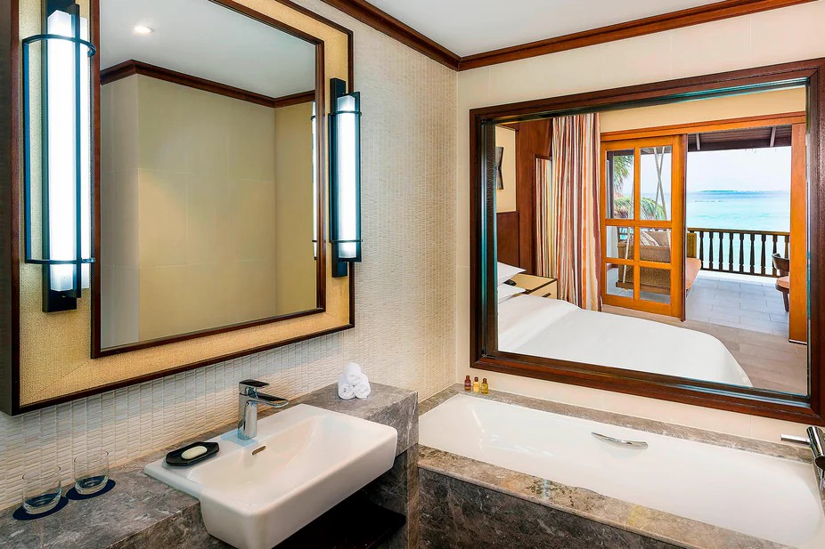 喜来登满月 - 豪华大床客房（岛屿/海滩）图片2 -  Sheraton Full Moon Island Deluxe Guest room Photo 2