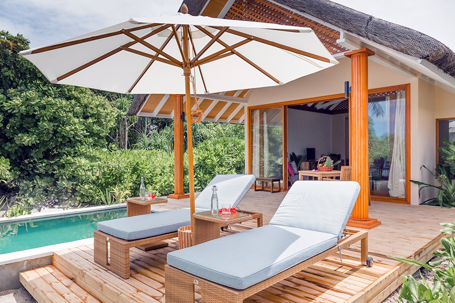 库达富士 - 海滩泳池别墅图片2 - Kudafushi Resort & Spa Beach Villa With Pool Photo 2