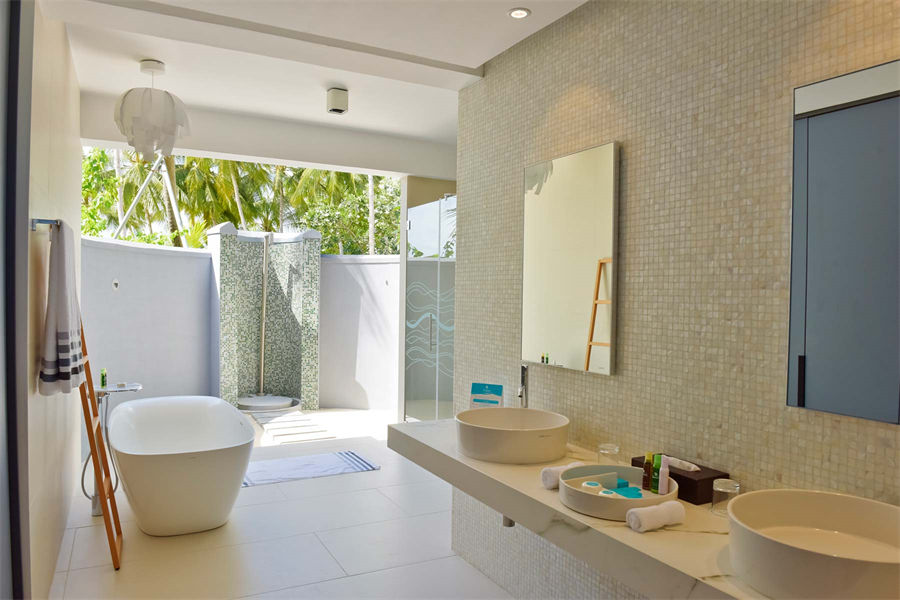 库拉玛蒂 - 双卧沙滩套房图片4 - Kuramathi Resort Maldives Two Bedroom Beach House Photo 4